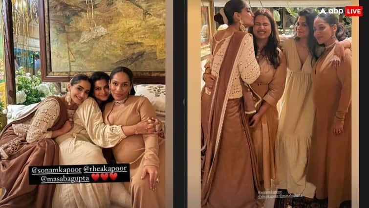 sonam kapoor host baby shower for masaba gupta inside photos viral बेस्टफ्रेंड मसाबा गुप्ता के लिए सोनम कपूर ने होस्ट किया बेबी शावर, इनसाइड फोटोज हुईं वायरल