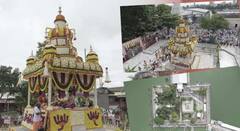 Siddheshwar Temple Solapur : ग्रामदैवत श्री.सिद्धरामेश्वर यांच्या योग समाधीला फुलांची आकर्षक सजावट, भक्तांची अलोट गर्दी