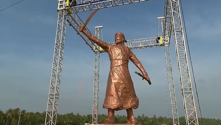 Shivaji Maharaj Sindhudurg Statue Collapsed jayant patil to visit rajkot fort killa maharashtra marathi news  Shivaji Maharaj Statue : शिवरायांच्या पुतळ्याचे घाईगडबडीत अनावरण हे स्वराज्याच्या स्वाभिमानाला ठेच, जयंत पाटील उद्या राजकोट किल्ल्यावर जाणार