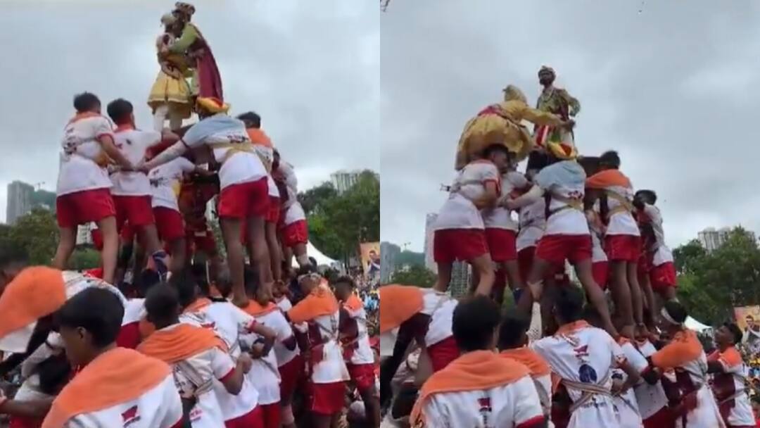 आदित्य ठाकरे के गढ़ में बीजेपी की दही हांडी, अफजल खान हत्याकांड का किया नाट्य रूपांतरण Mumbai BJP Dahi Handi in Aditya Thackeray Worli dramatized Afzal Khan murder case ann आदित्य ठाकरे के गढ़ में बीजेपी की दही हांडी, अफजल खान हत्याकांड का किया नाट्य रूपांतरण