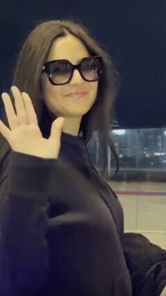 Mumbai: मुंबई एयरपोर्ट पर स्पॉट हुईं Katrina Kaif | ABP Shorts