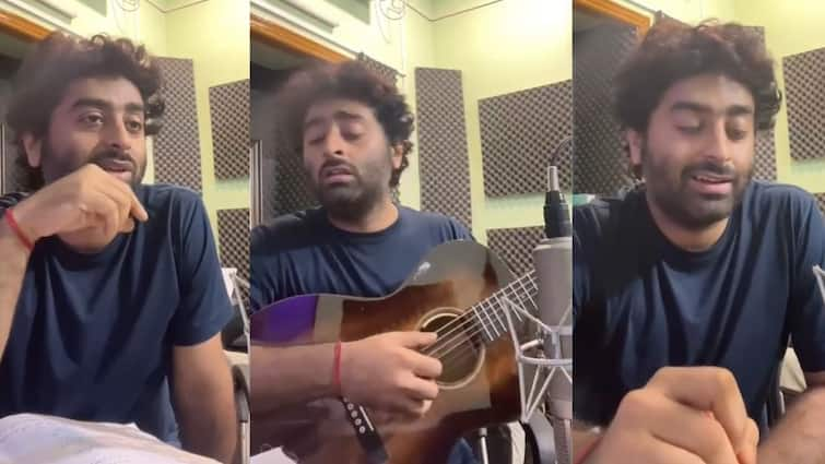 RG Kar News Singer Arijit Singh on Social Media Live Expresses Thoughts new song Ar Kobe Entertainment News Arijit Singh on RG Kar Issue: 'ওই বাবা-মায়ের কথা ভেবে বুকটা ফেটে যাচ্ছে', লাইভে এসে অরিজিৎ বললেন, 'আর কবে?'