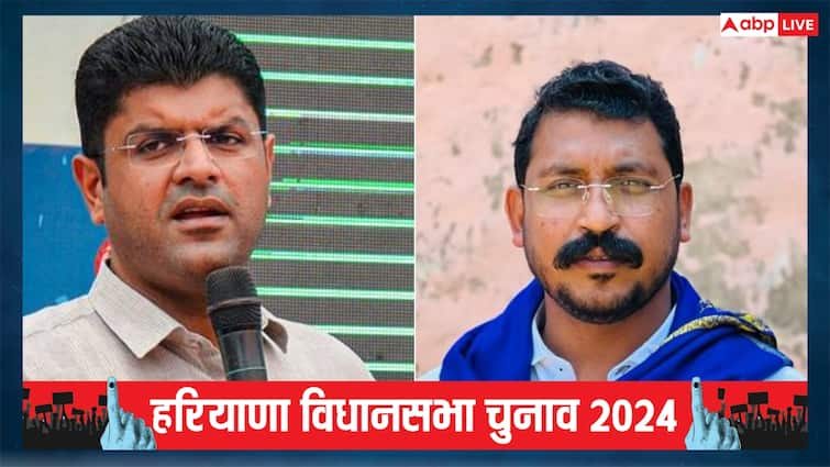 Haryana assembly elections 2024 dushyant chautala and chandrashekhar azad finalised seat formula Haryana Election: दुष्यंत चौटाला-चंद्रशेखर आजाद के बीच गठबंधन, 70 पर JJP लड़ेगी चुनाव, ASP को कितनी सीटें?