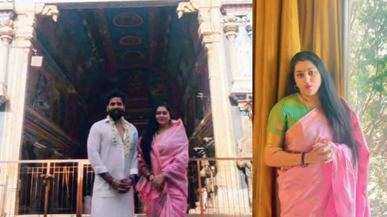 Namitha Meenakshi Amman Temple Visit Security Guard Asks To Show Hindu Identity Card In Tamil Nadu Here's What Happened Next Namitha Asked To Show 'Hindu Identity' Card At TN's Meenakshi Amman Temple