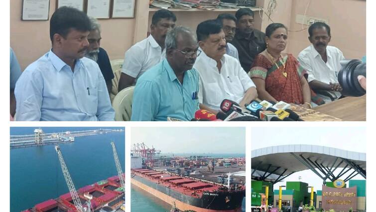 Port workers strike in Thoothukudi from tomorrow ஊதிய உயர்வு வேண்டும்: தூத்துக்குடியில் நாளை முதல் துறைமுகத் தொழிலாளர்கள் வேலை நிறுத்தம்
