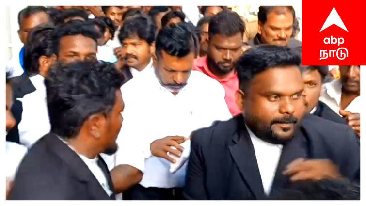 MP Thol. Thirumavalavan appeared in the Mayiladuthurai court - TNN நீதிமன்றத்தில் ஆஜரான திருமாவளவன்... திக்கு முக்கு ஆடிய காவல்துறையினர்