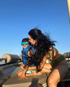 Natasha with son Agastya: హార్దిక్ తో విడిపోయిన తర్వాత తొలిసారి కుమారుడితో నటాషా ఇలా!