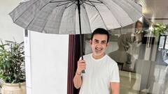 Gautam Gambhir Wife Natasha : पावसाळ्यात गौतम गंभीर झाला रोमँटिक; छत्री घेऊन पाहत होता पत्नीची वाट, म्हणाला...