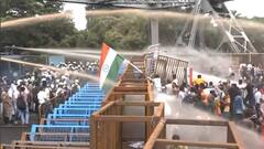 RG Kar Nabanna Abhijan: নবান্ন অভিযান ঘিরে রণক্ষেত্র হাওড়া ব্রিজ, ছত্রভঙ্গ করতে ছোড়া হচ্ছে জলকামান..