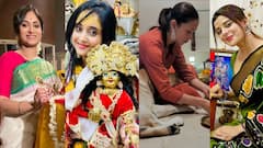 Janmashtami at Tollywood: নিজের হাতে দেবতাকে সাজিয়ে আরাধনা, জন্মাষ্টমী কেমন কাটল টলিউডের?
