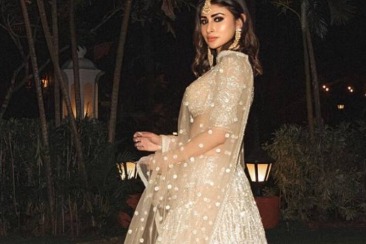 किसी भी फंक्शन में पहनने के लिए अगर आप कुछ सिंपल ट्रेडीशनल आउटफिट खोज रही हैं, तो मौनी रॉय का ये आउटफिट आपके लुक को और शानदार बना देगा.