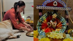 Janmashtami at Tollywood: নিজের হাতে দেবতাকে সাজিয়ে আরাধনা, জন্মাষ্টমী কেমন কাটল টলিউডের?