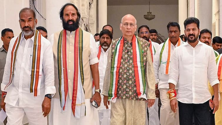 Election of Abhishek Manu Singhvi as Member of Rajya Sabha from Telangana was unanimous Abhishek Manu Singhvi: రాజ్యసభ ఎంపీగా అభిషేక్‌ మను సింఘ్వీ ఏకగ్రీవ ఎన్నిక