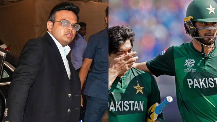 Jay Shah ICC Chairman Will Pakistan lose the hosting of Champions Trophy 2025 memes Champions Trophy 2025: जय शाह के ICC चेयरमैन बनने के बाद खौफ में पाकिस्तान! क्या छिन जाएगी चैंपियंस ट्रॉफी की मेजबानी