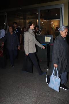 मां जया और बहन श्वेता संग एयरपोर्ट पर दिखे Abhishek Bachchan, फैंस ने पूछा- ऐश्वर्या राय कहां हैं?