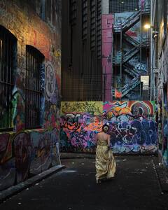 Sanya Malhotra Dazzles In A Breathtaking Gold Corset And Saree, See All Pics