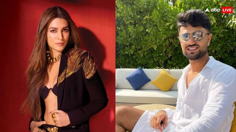 Kriti Sanon Shared her Performance BTS Video rumoured boyfried Kabir bahia commented Kriti Sanon और कबीर बाहिया अपना रिलेशनशिप कर रहे कंफर्म? फैंस बोले-'जीजू इन द हाउस'