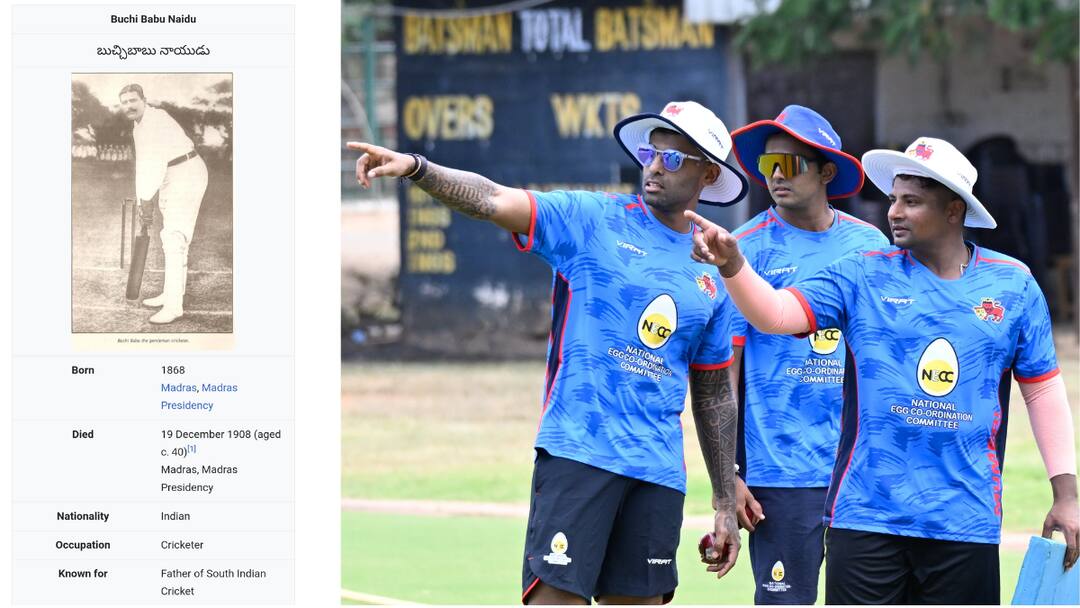 Buchi Babu tournament: బుచ్చిబాబు, ది లెజెండ్ క్రికెటర్ -మనం మర్చిన మన తెలుగు క్రికెటర్ do you know Who is known as the father of the south Indian cricket team Buchi Babu tournament: బుచ్చిబాబు, ది లెజెండ్ క్రికెటర్ -మనం మర్చిన మన తెలుగు క్రికెటర్