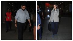 Abhishek Bachchan Spotted With Jaya Bachchan, Shweta At Airport, Fans Ask About Aishwarya Rai