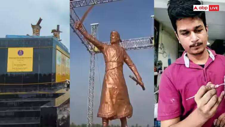 Chhatrapati Shivaji Maharaj Statue Fall News FIR on Jaideep Apte Absconding Maharashtra Police may Arrest soon सिंधुदुर्ग में शिवाजी की प्रतिमा बनाने वाले मूर्तिकार पर हत्या के प्रयास का केस दर्ज, क्या है ताजा अपडेट?