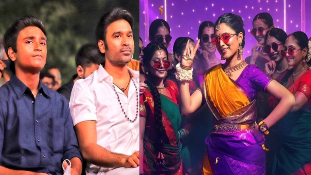 Yatra Dhanush is getting entry into cinema as lyricist in Dhanush direction nilavuku en mel ennadi kobam first single Yatra Dhanush: முந்தி கொண்ட தனுஷ்... மூத்த மகன் யாத்ரா சினிமாவில் அறிமுகம்!