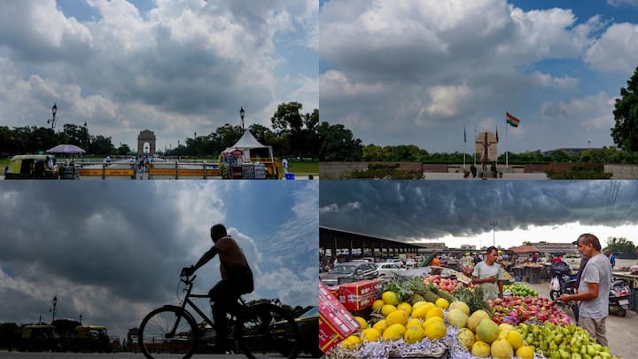 Delhi Weather Update: मौसम विभाग ने आज दिल्ली में बादल छाने के साथ हल्की से मध्यम बारिश की संभावना जताई है. इस दौरान अधिकतम तापमान 34 डिग्री और न्यूनतम तापमान 23 डिग्री रहेने की संभावना है.