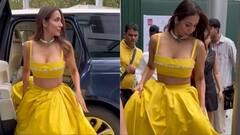 येलो लहंगा में मलाइका ने दिखाई दिलकश अदाएं, फैंस बोले - ‘पहली बार सुंदर लगी’