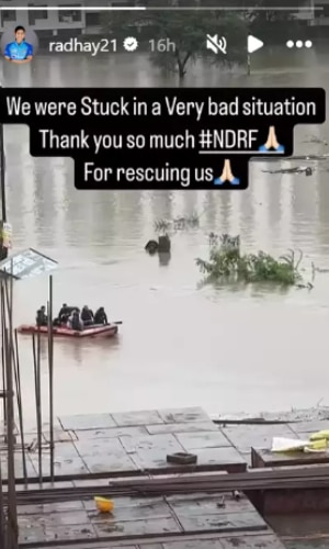 Gujarat Floods: Cricketer Radha Yadav Rescued By NDRF From Flood-Hit Vadodara