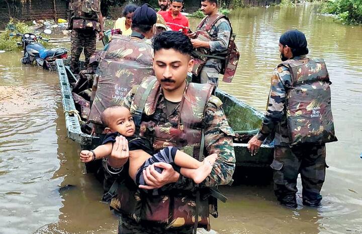 Six columns of the Indian Army are undertaking rescue operations to the worst-affected areas to provide immediate Humanitarian Assistance and Disaster Relief (HADR) in Vadodara.