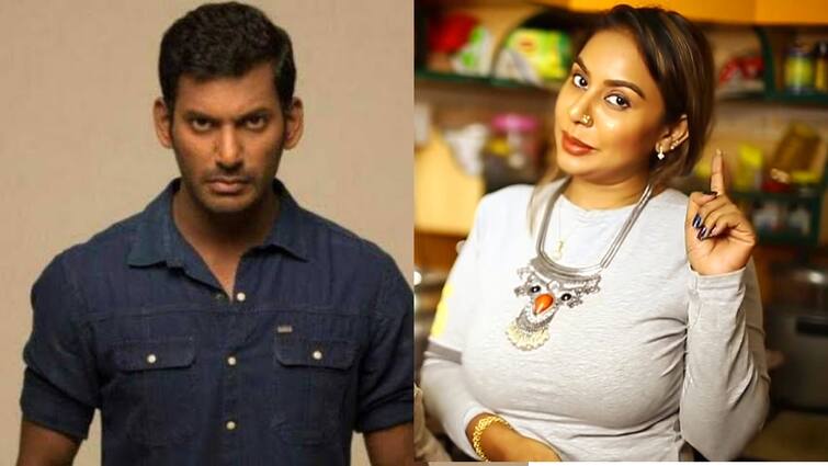 Actress Sri Reddy Lashes Out Vishal Hema Committee Report Tamil Cinema Sri Reddy on Vishal: என்கிட்ட நிறைய செருப்பு இருக்கு.. விஷாலை தாக்கிய நடிகை ஸ்ரீ ரெட்டி?