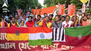 RG Kar Protest: ফের বিরল দৃশ্য কলকাতায়, মাঠের শত্রুতা ভুলে ন্যায়বিচারের দাবিতে কাঁধে কাঁধ মিলিয়ে রাজপথে