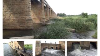 பல லட்சம் செலவு .. ஸ்ரீவைகுண்டம் அணை ஷட்டரில் ஓட்டை- வீணாக கடலுக்கு செல்லும் ஜீவ நீர்