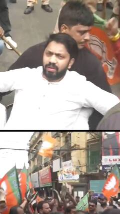 Bengal सरकार के खिलाफ जूते चप्पल लेकर उतरे केंद्रीय मंत्री | ABP Shorts