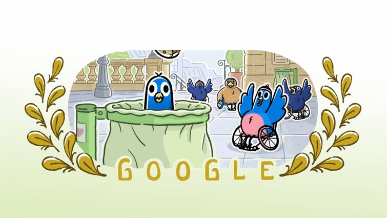 Paris Games: Basketball At Paralympics Celebrated By Google Doodle Today With A Hidden Message. Can You Spot It?