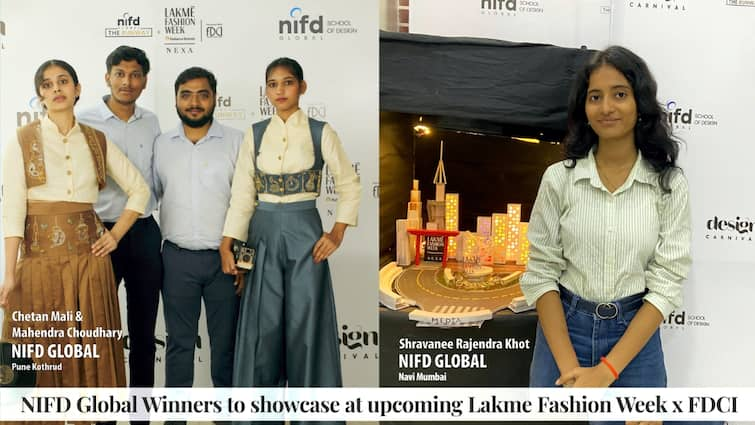 The Race to Lakmé Fashion Week Heats Up as NIFD Global’s Design Carnival enters Day 2 The Race to Lakmé Fashion Week Heats Up as NIFD Global’s Design Carnival enters Day 2