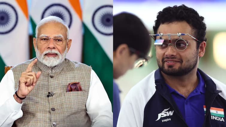 pm modi congratulates manish narwal for winning silver medal mens 10m air pistol paris paralympics 2024 narendra modi Paralympics 2024: मनीष नरवाल ने सिल्वर मेडल जीतकर PM मोदी को किया प्रभावित, प्रधानमंत्री ने जमकर की तारीफ