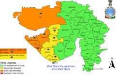Gujarat Rain: કચ્છ અને સૌરાષ્ટ્રમાં હવામાન વિભાગે કરી ભારે વરસાદની આગાહી, આ 4 જિલ્લામાં ઓરેન્જ એલર્ટ 
