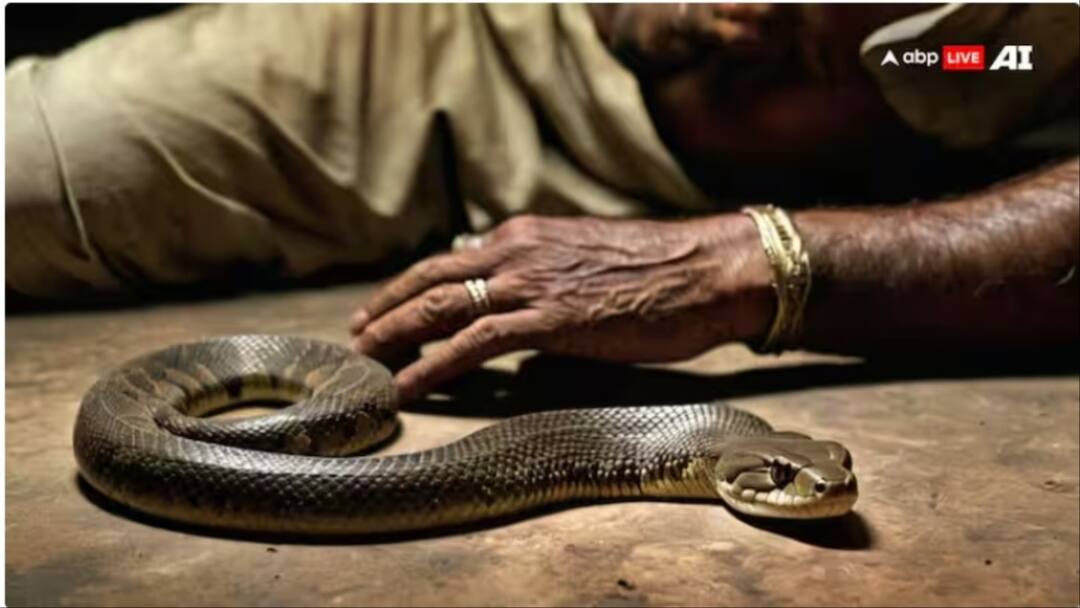 Jamshedpur: पैसे मांगने के लिए गले में अजगर को लपेटे रखता था शख्स, एक दिन उसी ने ले ली जान, जानें कैसे? Jamshedpur man used to keep snake around his neck for money python took his life in jharkhand Jamshedpur: पैसे मांगने के लिए गले में अजगर को लपेटे रखता था शख्स, एक दिन उसी ने ले ली जान, जानें कैसे?