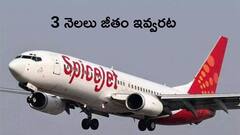 స్పైస్‌జెట్‌ ఉద్యోగులకు 3 నెలలు జీతం కట్‌, బలవంతంగా సెలవులు