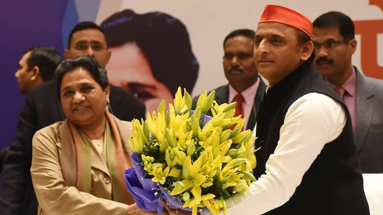 Samajwadi party said mayawati is lying that Akhilesh Yadav stopped picking up phone 'झूठ क्यों बोल रहीं हैं, भगवान बुद्ध से डरें', अखिलेश यादव पर मायावती के बयान से भड़की सपा