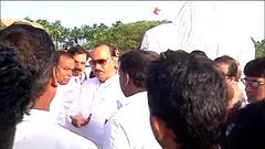 अजितदादांनी गड पाहिला, बुरुजाचे चिरे तपासले; राजकोटवर शिवरायांचा नवा भक्कम पुतळा उभारण्याचा शब्द दिला!