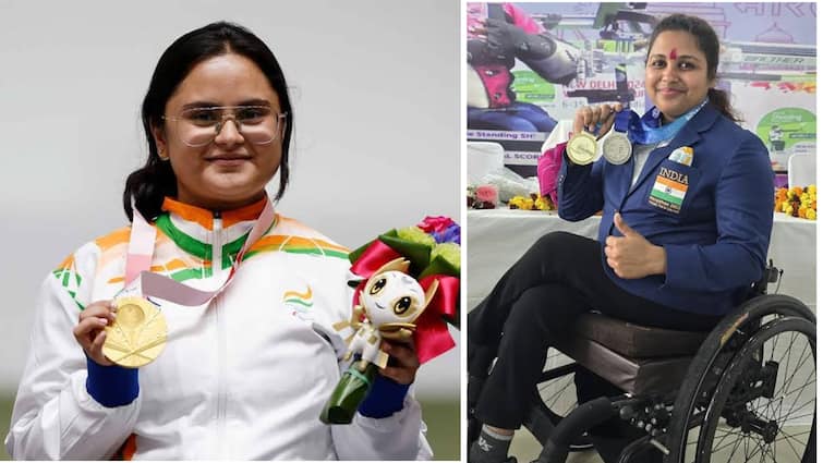 Paris 2024 Paralympics Avani wins gold with Paralympic record Mona grabs bronze Paris 2024 Paralympics: చరిత్ర సృష్టించిన అవనీ, మోనా - భారత్‌ ఖాతాలో పసిడి, కాంస్య పతకాలు