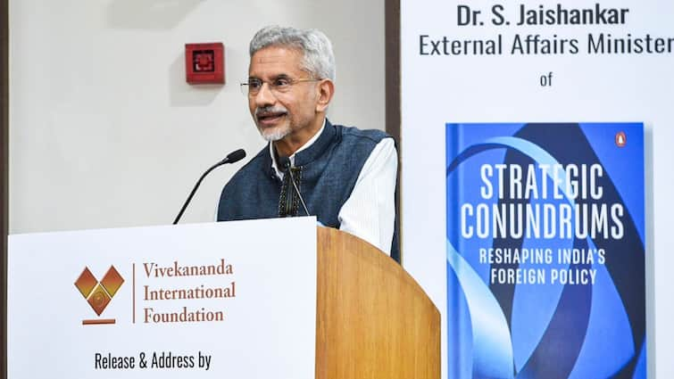 External Affairs Minister S Jaishankar remarks on India-Pakistan Relations Era Of Uninterrupted Dialogue Is Over Bangladesh Afghanistan EAM Jaishankar On India-Pakistan Relations: 'Era Of Uninterrupted Dialogue Is Over' — WATCH