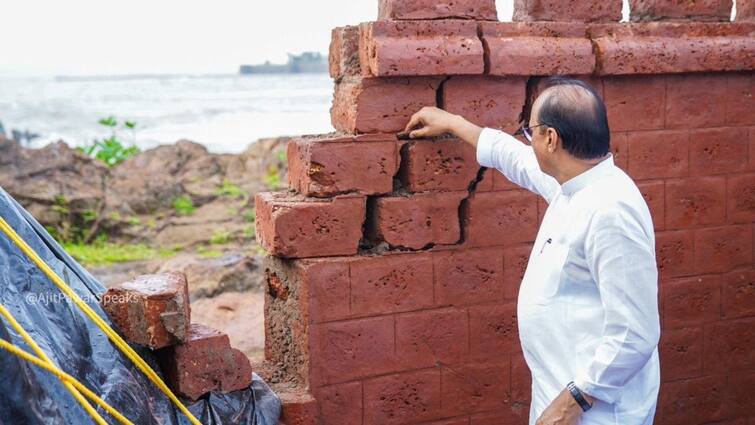 Shivaji Statue Collapse: Maharashtra Dy CM Ajit Pawar Visits Malvan Promises Action Against Culprits, Structural Consultant Held After FIR Shivaji Statue Collapse: Dy CM Ajit Pawar Promises Action Against Culprits, Structural Consultant Arrested