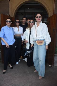 स्टाइलिश लुक में गर्ल गैंग संग आउटिंग पर निकलीं करीना कपूर, क्रॉप शर्ट में मलाइका ने दिखाया स्वैग