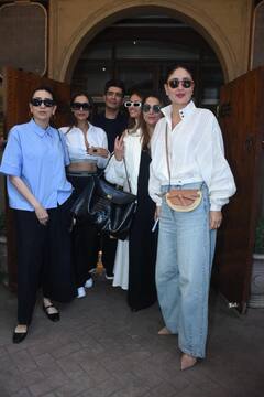 Kareena Kapoor, Karisma, Malaika Arora, Amrita And Natasha Poonawala's Girls' Day Out. Pics