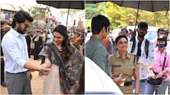 Priyanka Mohan: 'సరిపోదా శనివారం' మూవీ వర్కింగ్‌ స్టిల్స్‌ - సెట్‌లో ప్రియాంక అల్లరి చూశారా? ఫోటోలు వైరల్‌