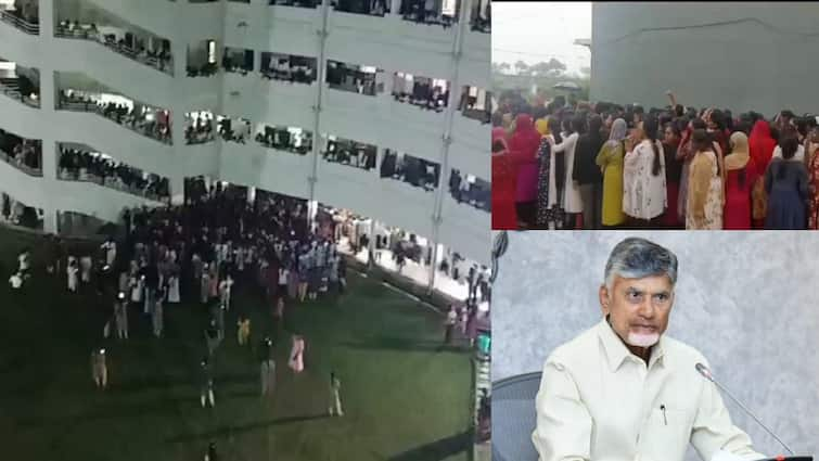 cm chandrababu orders enquiry on hidden cameras incindent in gudlavalleru engineering college in krishna district Gudlavalleru Engineering College: ఇంజినీరింగ్ కాలేజీ హాస్టల్ బాత్రూంలో సీక్రెట్ కెమెరాలు - విచారణకు ఆదేశించిన ప్రభుత్వం, అర్ధరాత్రి నుంచి ఉద్రిక్తత