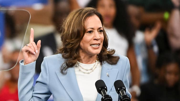 kamala-harris-tim-walz-CNN interview Democrat nominee On Donald Trump stance on economic policy Israel-Gaza, US illegal border migration 'Values Haven’t Changed’: Harris Defends Policies In 1st Interview, Says US 'Ready To Turn The Page' On Trump