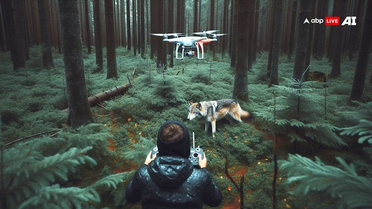 How special is the thermal drone with which man eating wolves were caught in Bahraich know how does it work Explainer: थर्मल ड्रोन से बहराइच में कैसे पकड़े गए भेड़िए, ये कैसे करते हैं काम?